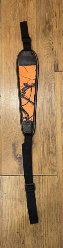 Bretelle carabine camo fluo orange