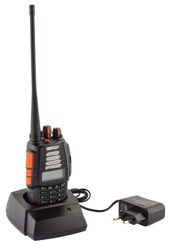 TALKIE 4CF BIBANDE VHF/UHF ET RADIO FM - CRT FRANCE