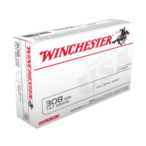 Winchester 308Win FMJ 147gr/9.53gr.
