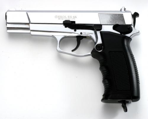Pistolet ES66 CO2 chromé 4.5mm - Asg