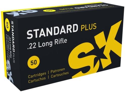 SK STANDARD PLUS .22 LONG RIFLE - 40 GRAINS x50