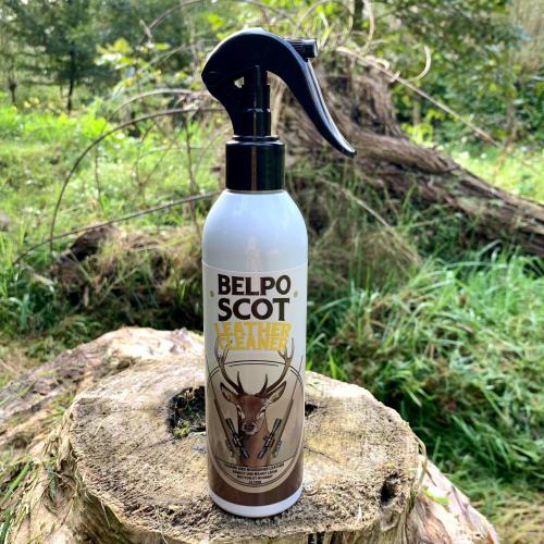 Spray nettoyant et nourrissant cuir - Belpo Scot
