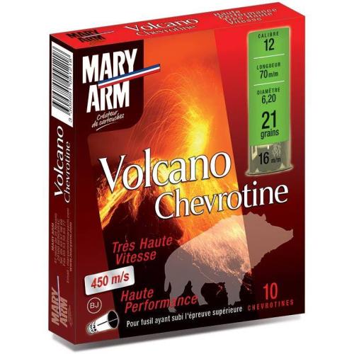 Chevrotine Volcano 21 grains HP 12/70 - Mary arm x10