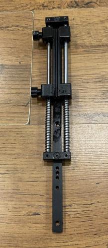 compensateur recul rail 11 mm monobloc pied fixe acier - montage amortisseur