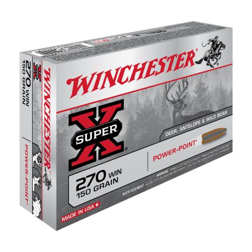 winchester 270win power point 150gr x 20