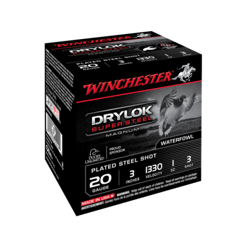 winchester Drylok calibre 20 n°3 x25